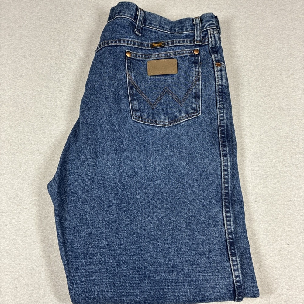 Wrangler Cowboy Cut Denim Men's Jeans 1013MWZ 42x32 Western Rodeo Workwear